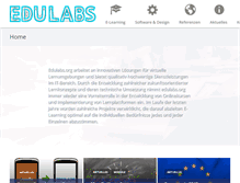 Tablet Screenshot of edulabs.org
